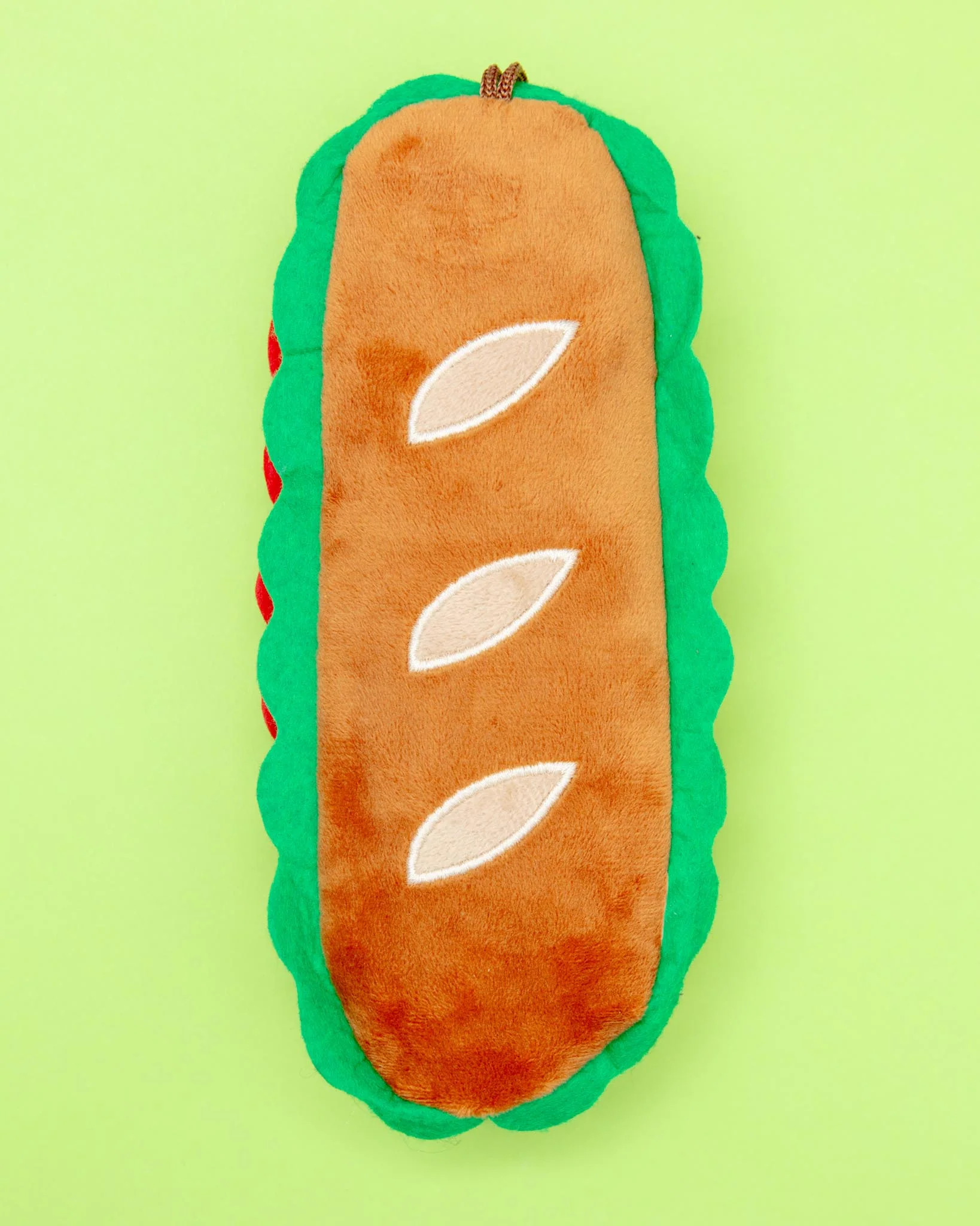 3-in-1 Sandwich Plush + Tennis Ball Dog Toy - Image 4
