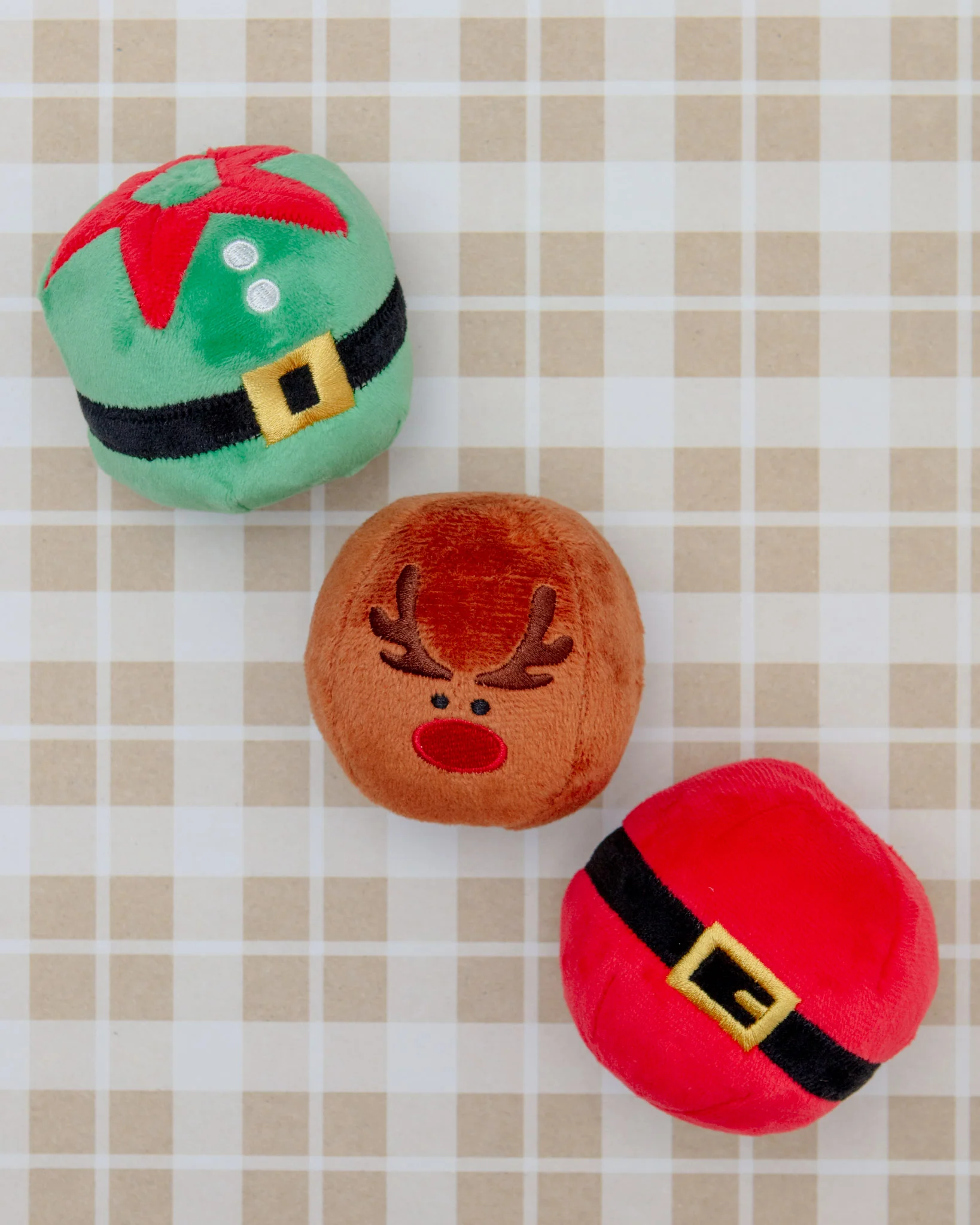 3-Pack Howliday Squeaky Dog Toy Set - Image 2