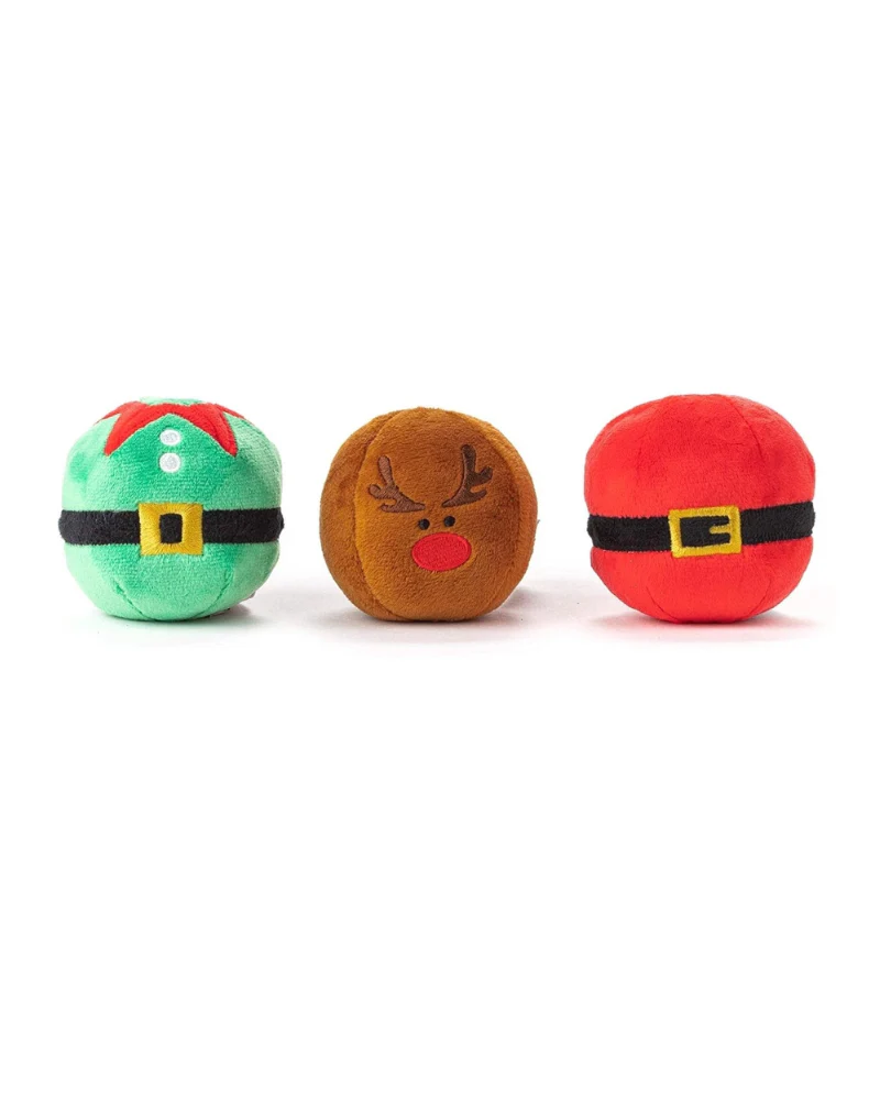 3-Pack Howliday Squeaky Dog Toy Set - Image 6
