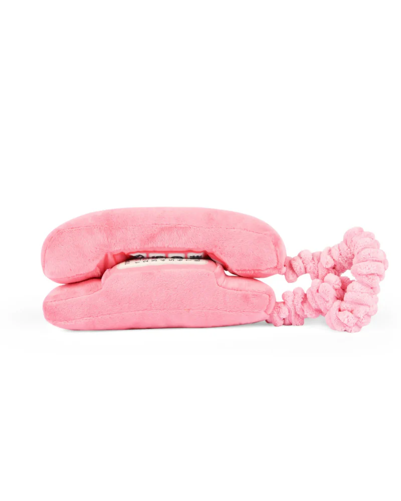 80s Classic Corded Phone Squeaky Dog Toy - Image 5