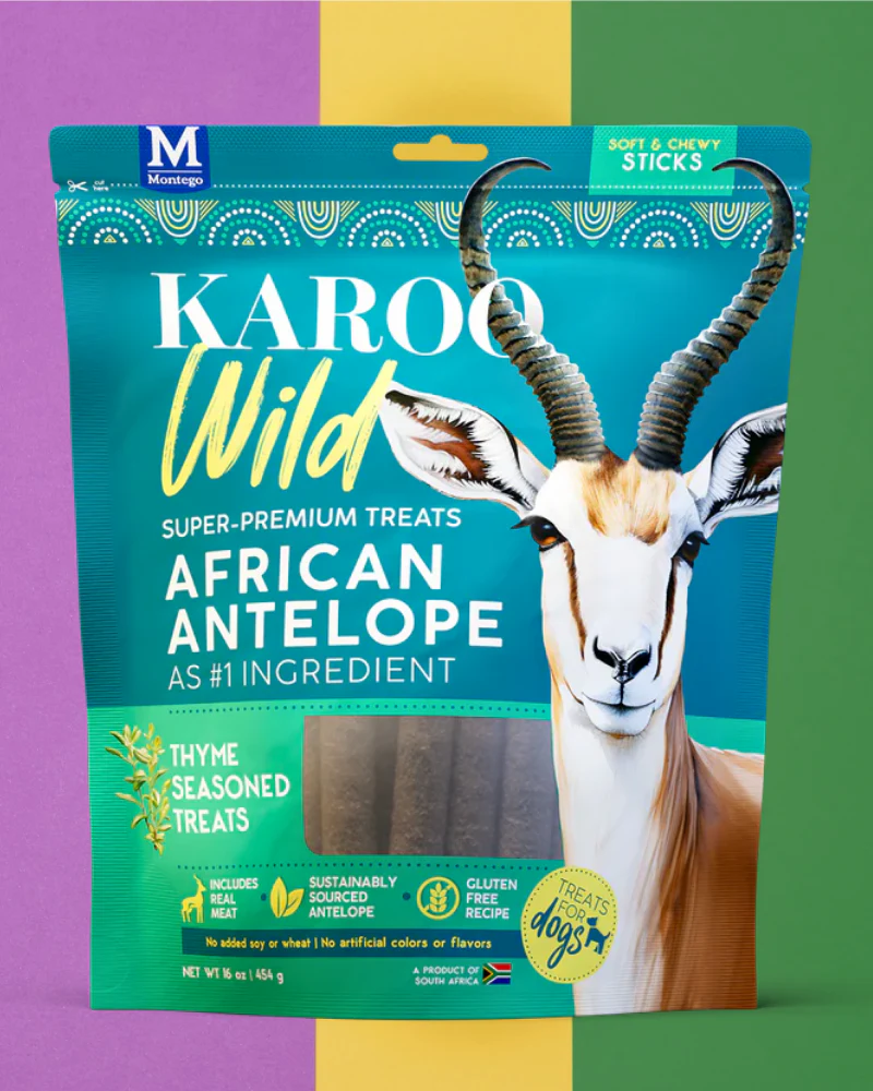 African Antelope & Thyme Sticks Dog Treat