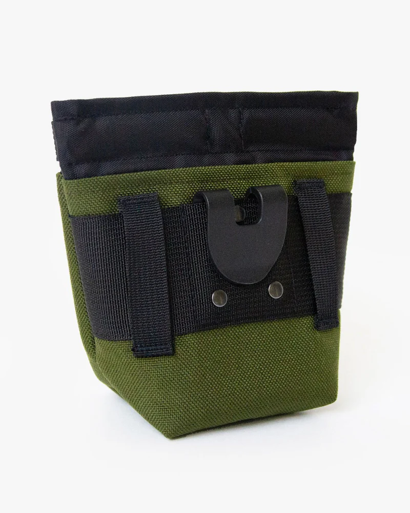 Alamo Dog Treat Pouch in Olive Green - Image 4