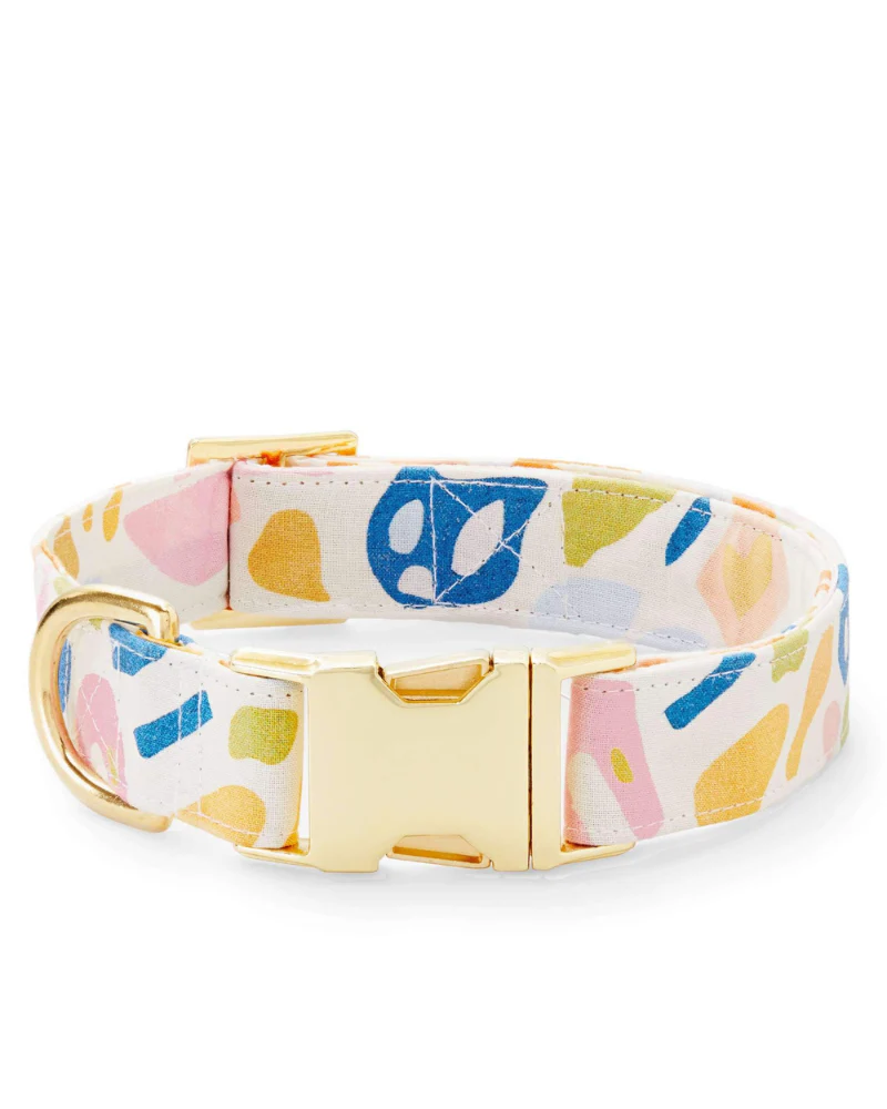Alja Horvat Terrazzo Dog Collar (Made in the USA)
