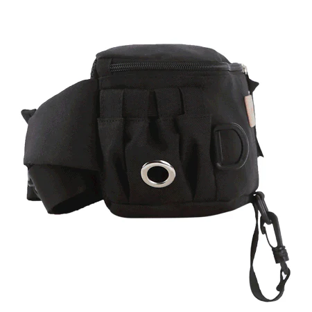 Hands-Free Hip Bag in Black - Image 3