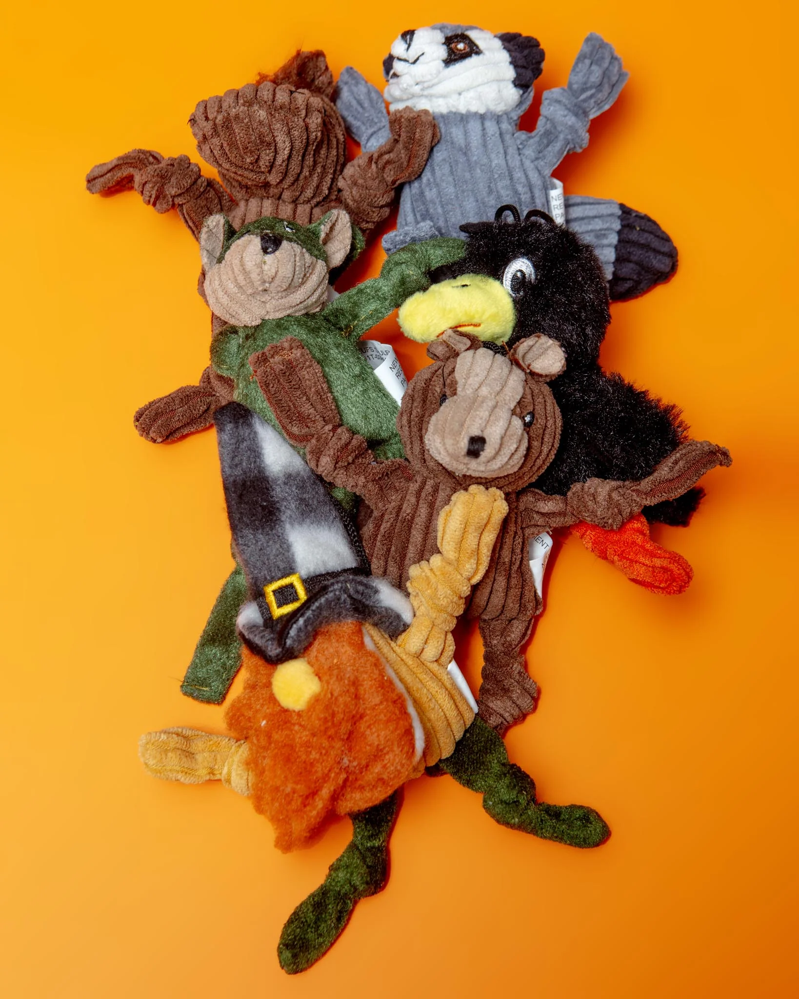 Apple Dumplin' Fall Wee Huggles Plush Squeaky Dog Toys - Image 4