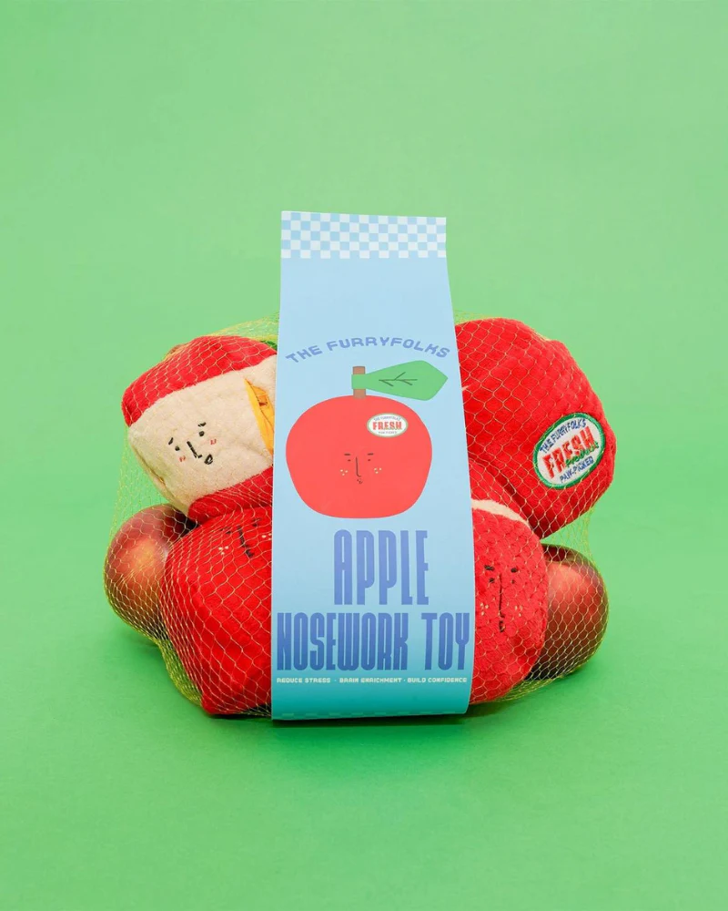 Apple Nosework Dog Toy - Image 7