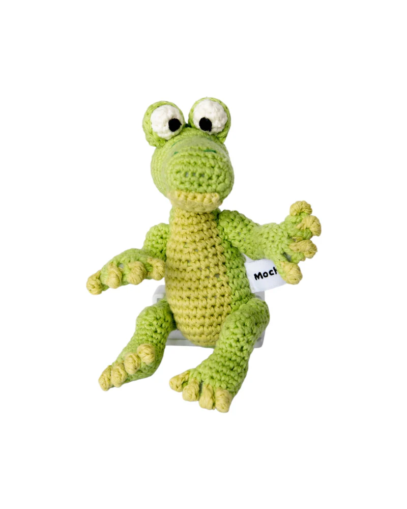 Art the Alligator Squeaky Knit Dog Toy (FINAL SALE) - Image 2