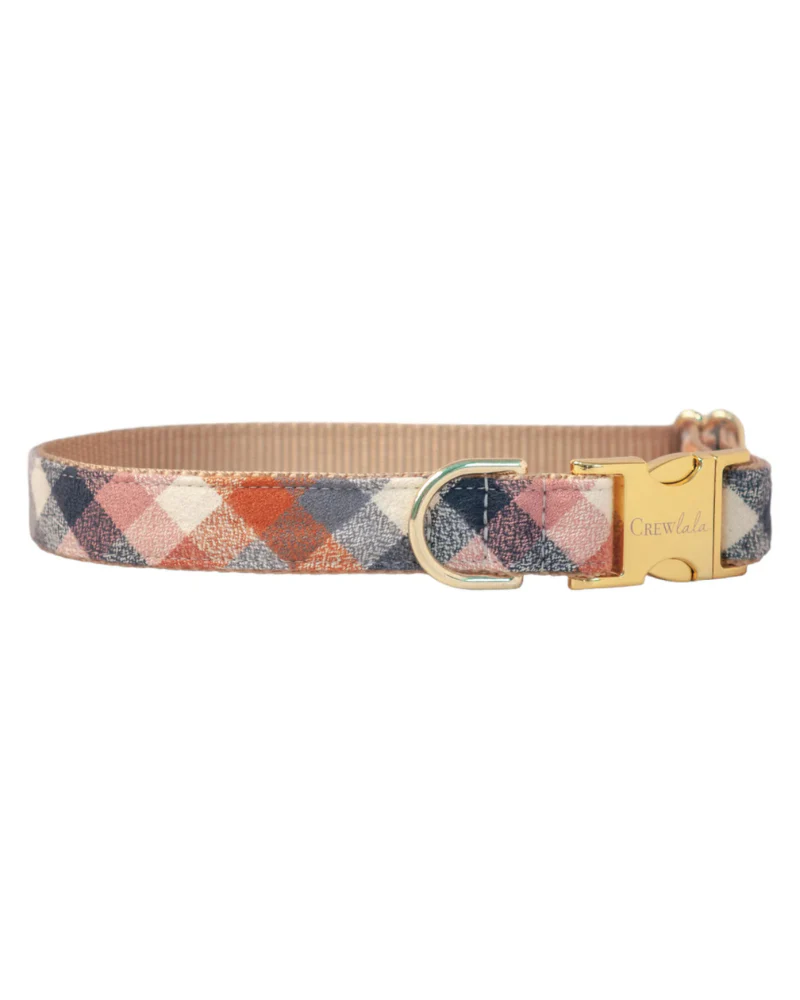 Aspen Flannel Bow-Tie Dog Collar (Made in the USA) - Image 3