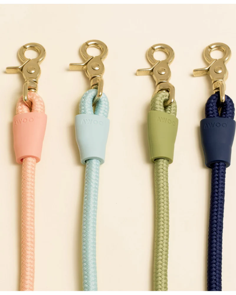 Infinity Dog Leash in Peach - Image 4