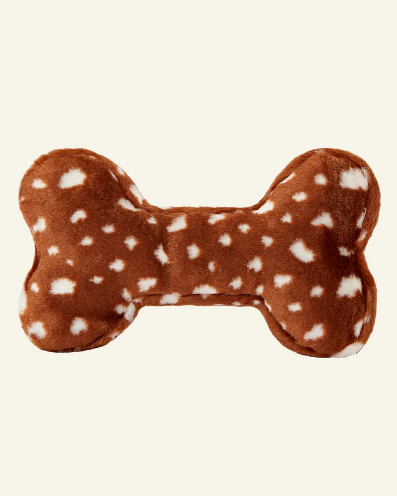 Bambi Bone Plush Dog Toy - Image 2