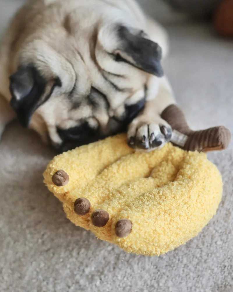 Banana Interactive Snuffle Dog Toy - Image 5