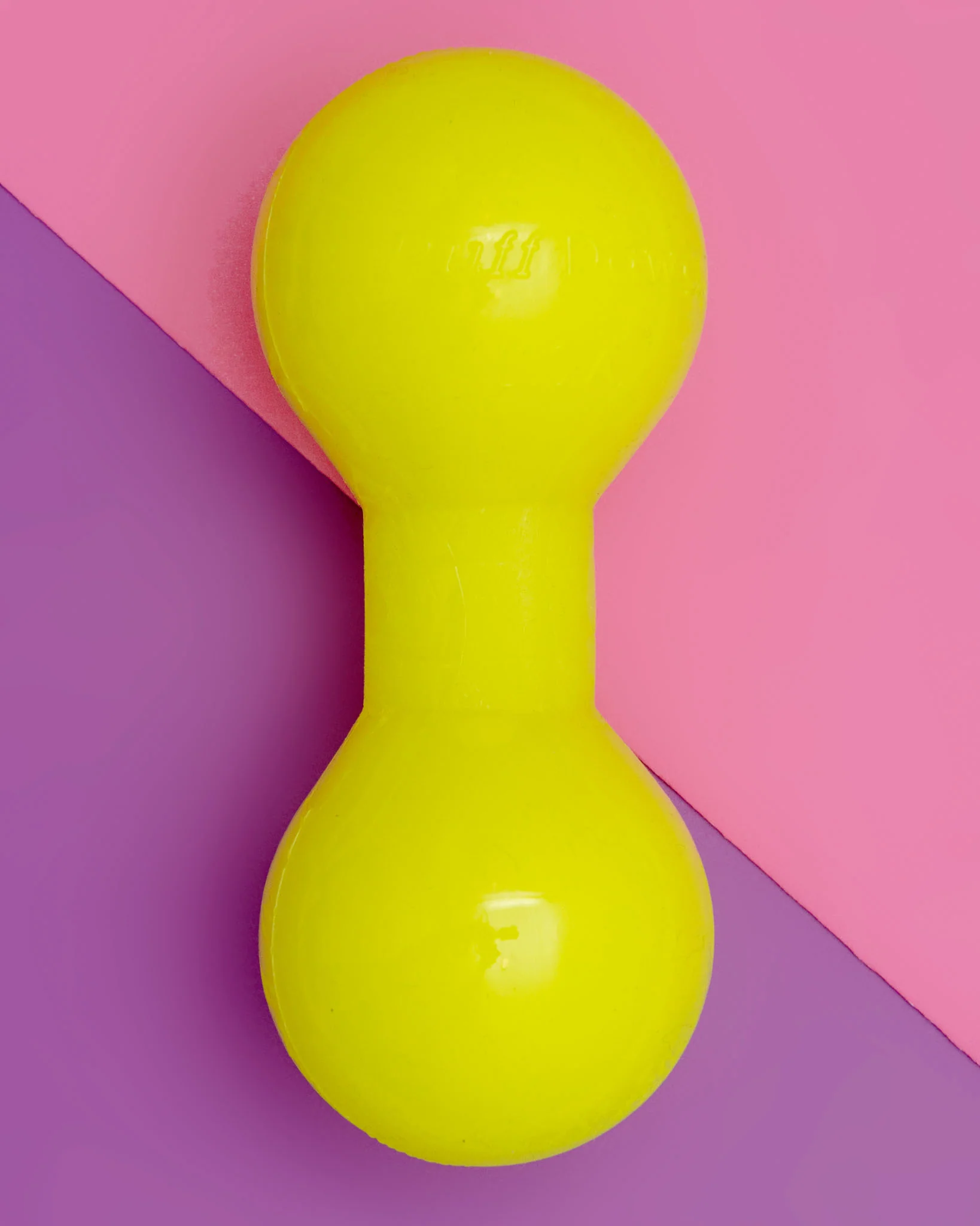 Bar-Bell Rubber Dog Toy<br>(Guaranteed Tough)<br>(Made in the USA) - Image 3