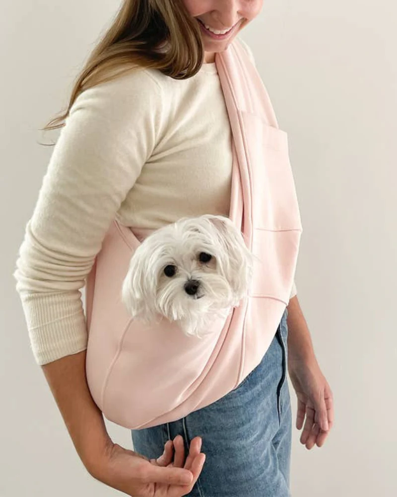 Basic Dog Sling in Pink