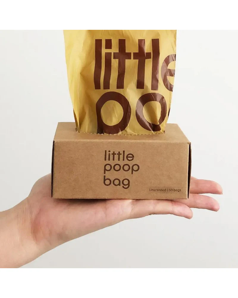 Little Brown Dog Poop Bags