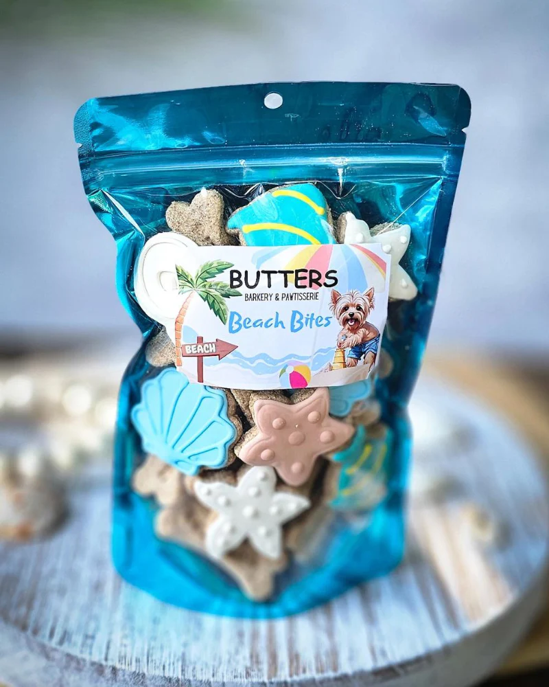 Beach Bites Peanut Butter Dog Treats