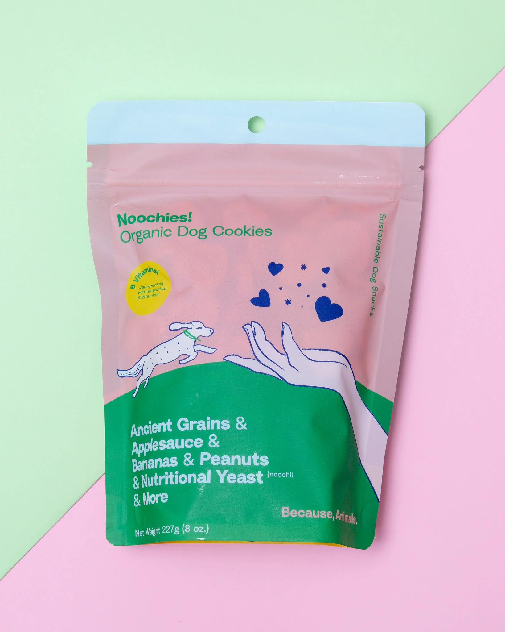 Noochies Organic Peanut Butter & Banana Dog Treats