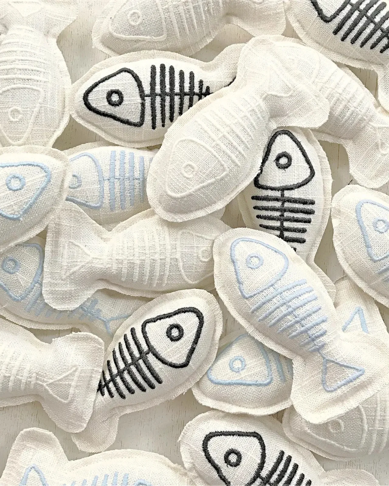 Beige Fish Catnip Toy - Image 3
