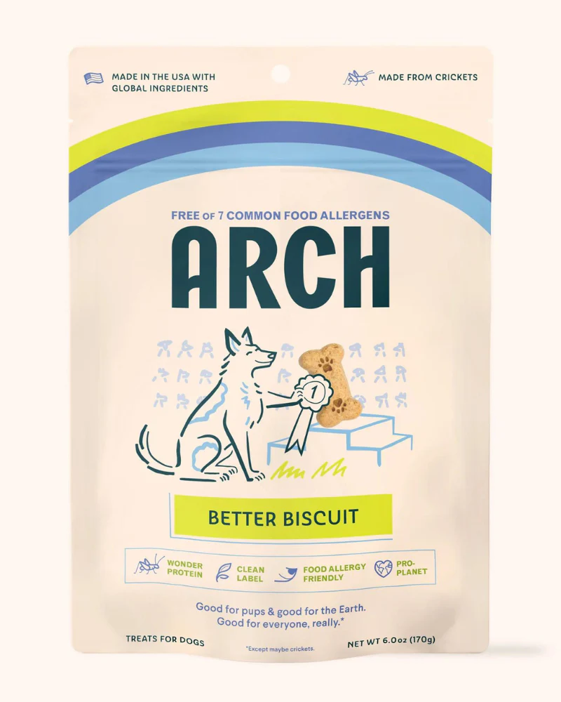 Better Biscuit Crunchy Cricket Dog Treats (FINAL SALE) - Image 2