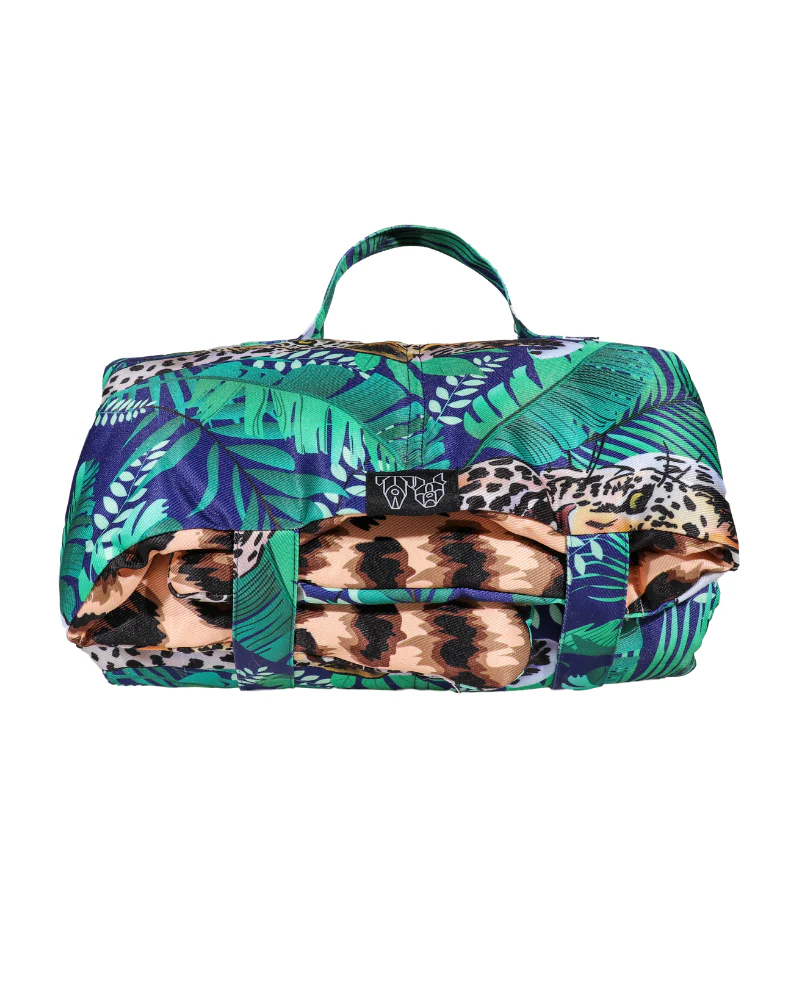 On-The-Go Pet Mat in Tropical Luxe Leopard << FINAL SALE >> - Image 7