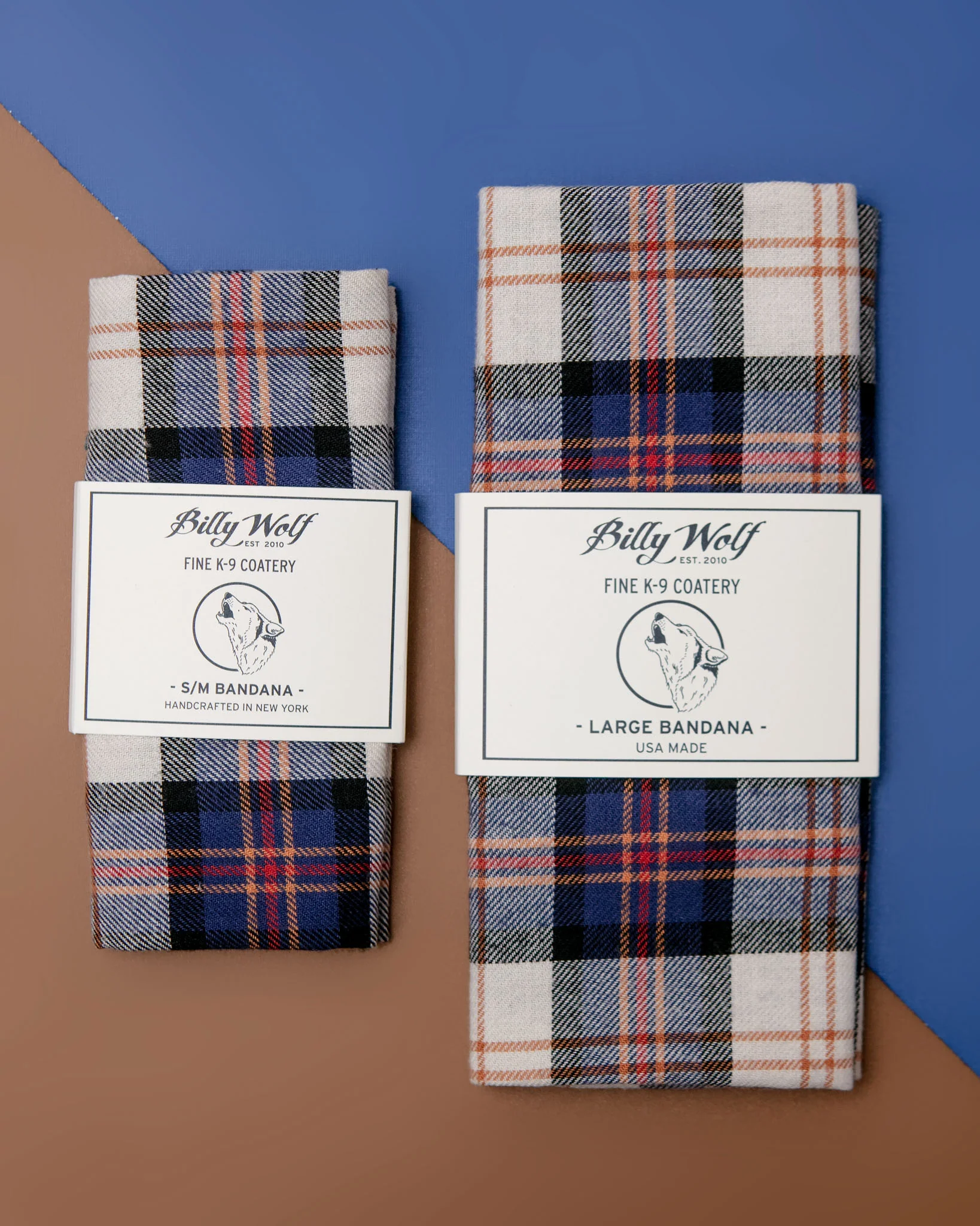 Lawson Plaid Dog Bandana (Made in the USA) (FINAL SALE)