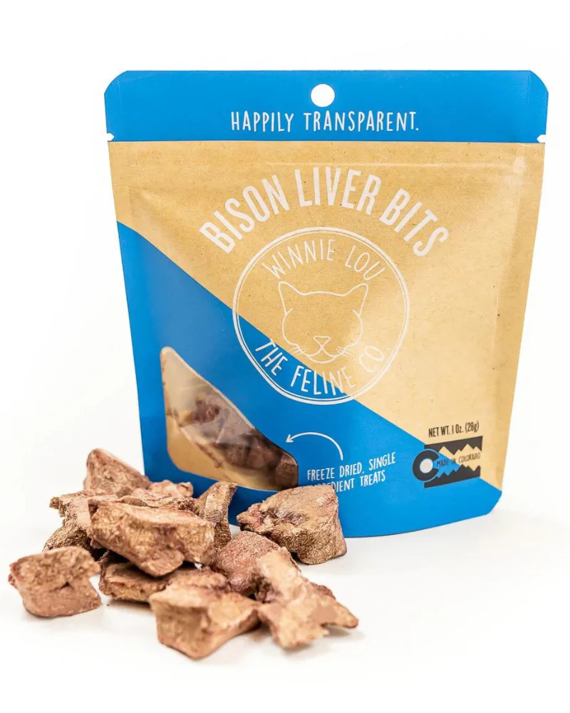 Bison Liver Bits Cat Treats - Image 3