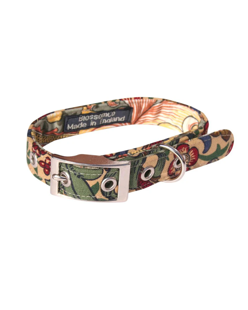 William Morris Golden Lily Dog Collar - Image 2