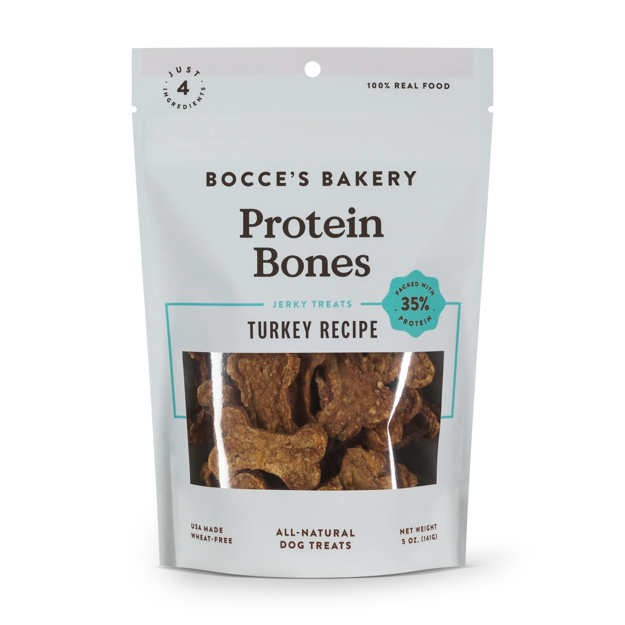 BOCCE'S BAKERY | Turkey Jerky Protein Bones