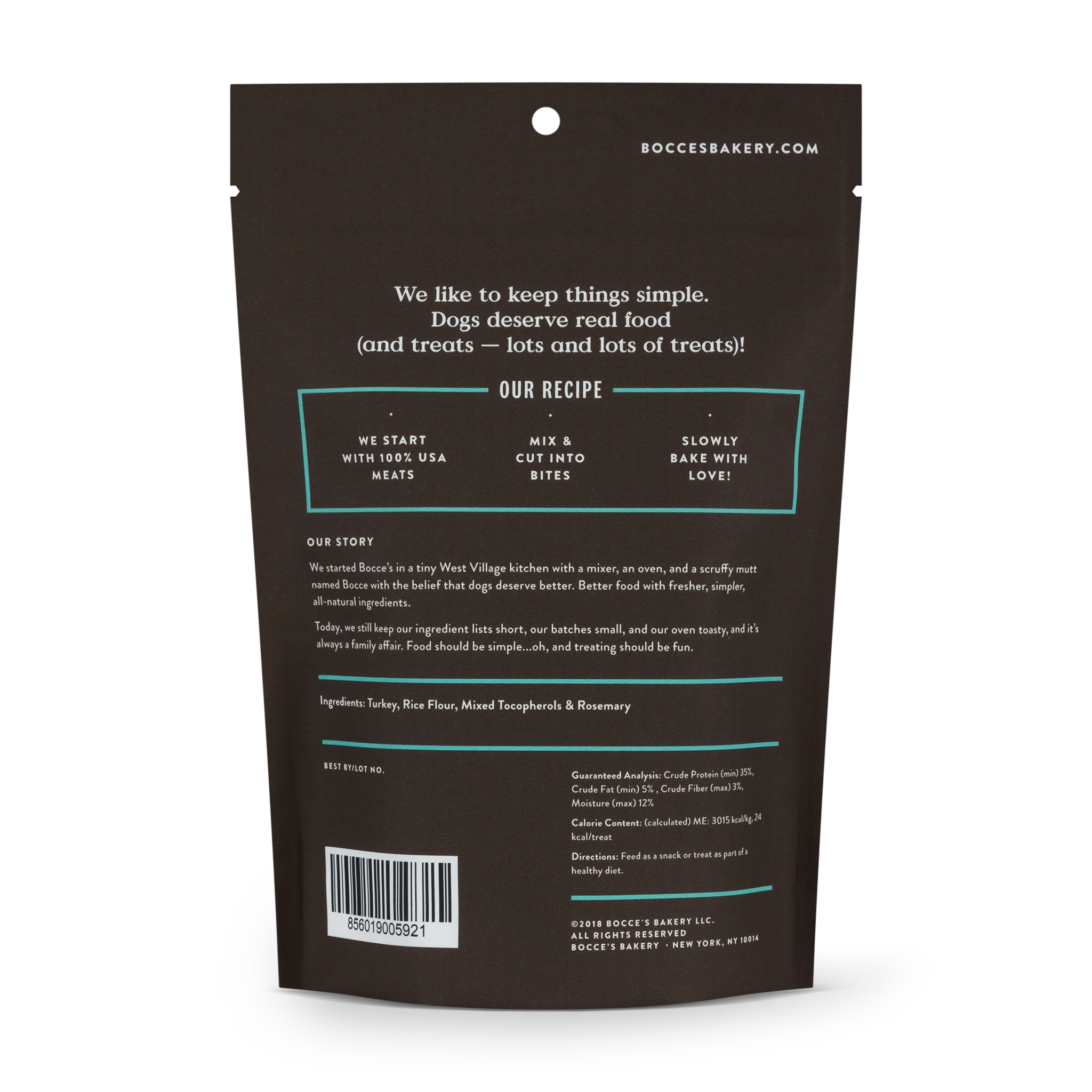BOCCE'S BAKERY | Turkey Jerky Protein Bones - Image 3