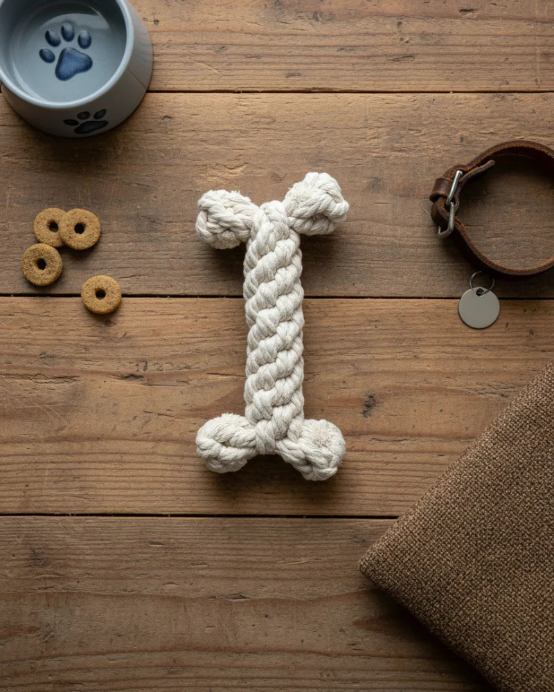 Bone Rope Dog Toy - Image 4