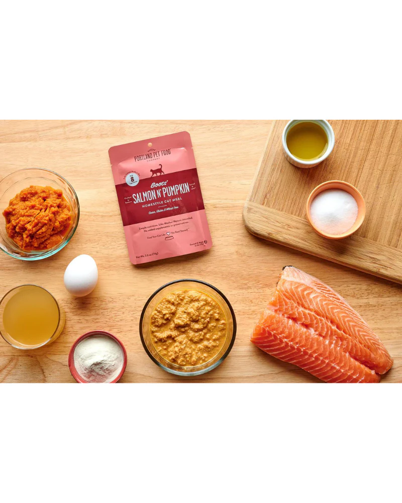 Boots' Salmon N' Pumpkin Cat Meal Pouch - Image 6