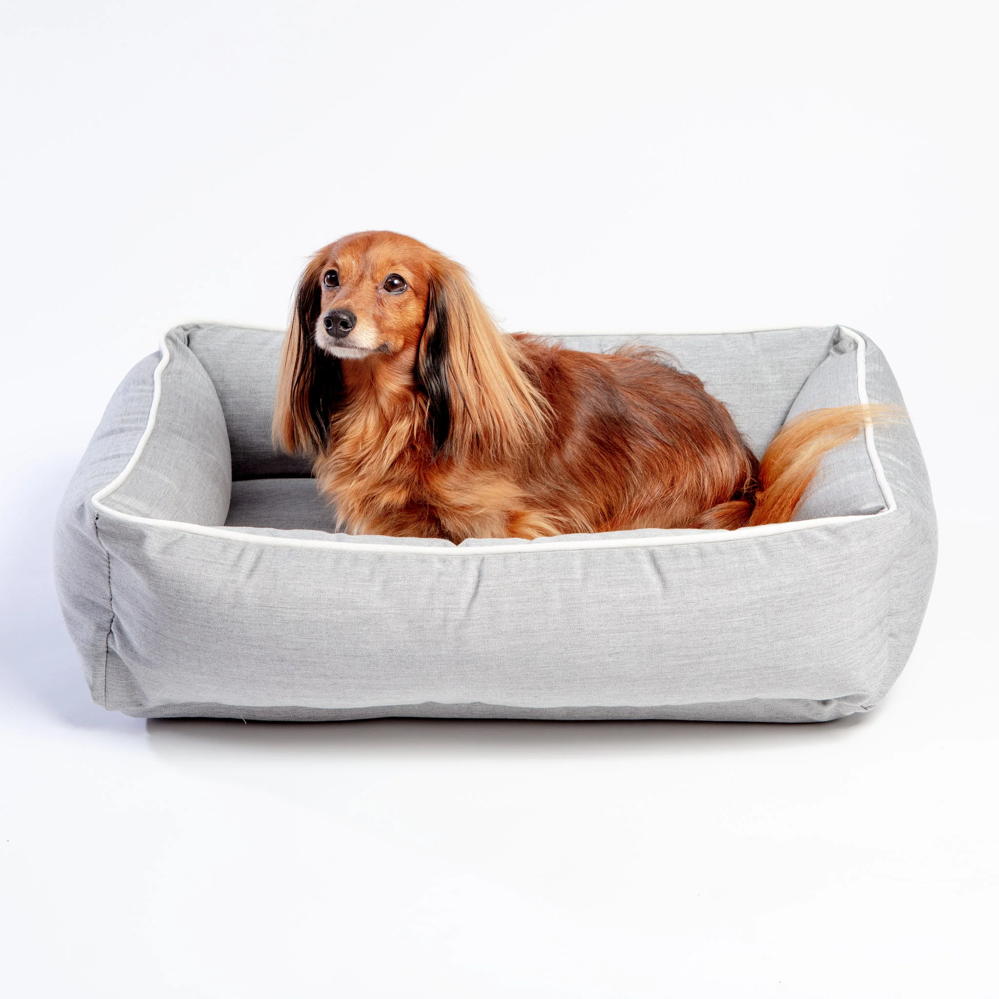 Urban Lounger Dog Bed in Heather Grey (Direct-Ship) - Image 2