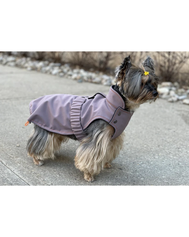 Brownie Waterproof Raincoat in Fig (FINAL SALE) - Image 3