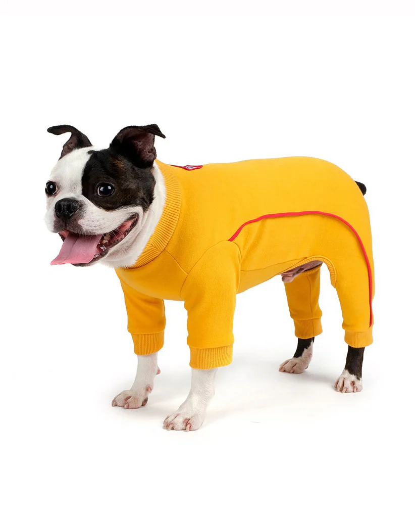 Bruce Warmer Dog Onesie in Yellow << FINAL SALE >> - Image 2