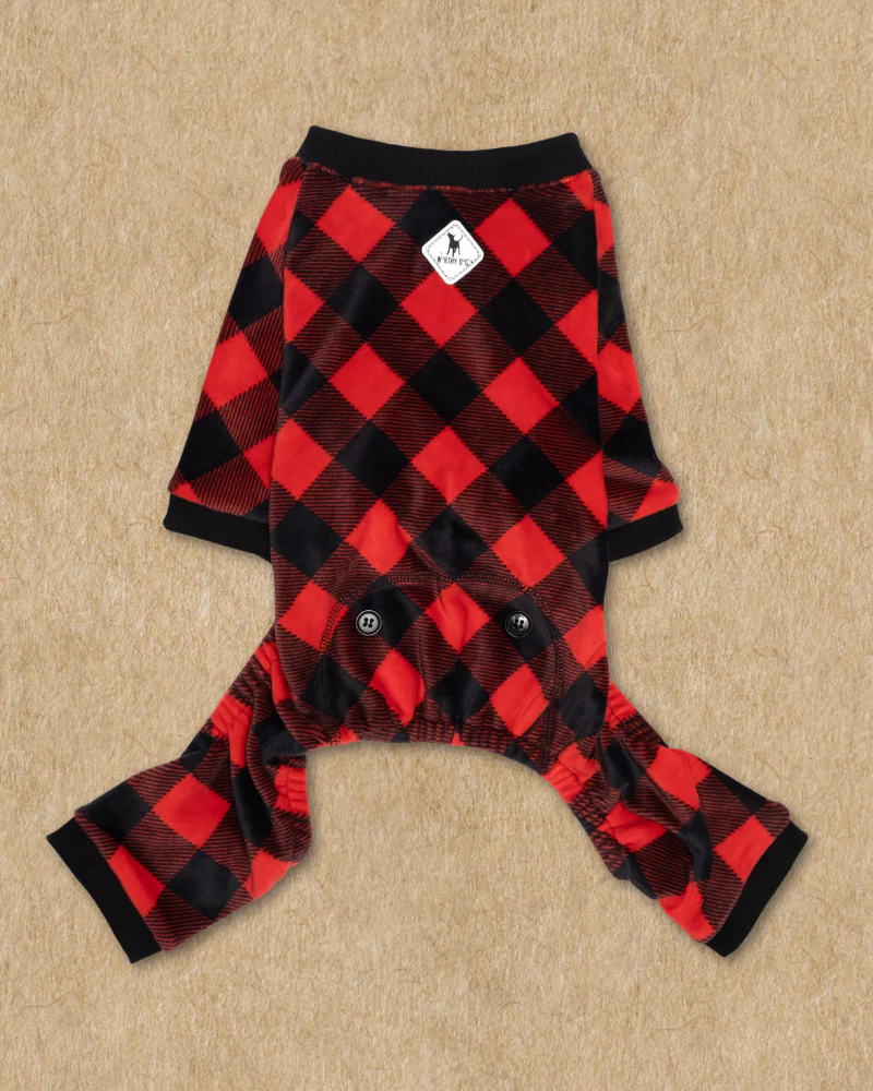 Buffalo Check Dog Jammies (FINAL SALE) - Image 2