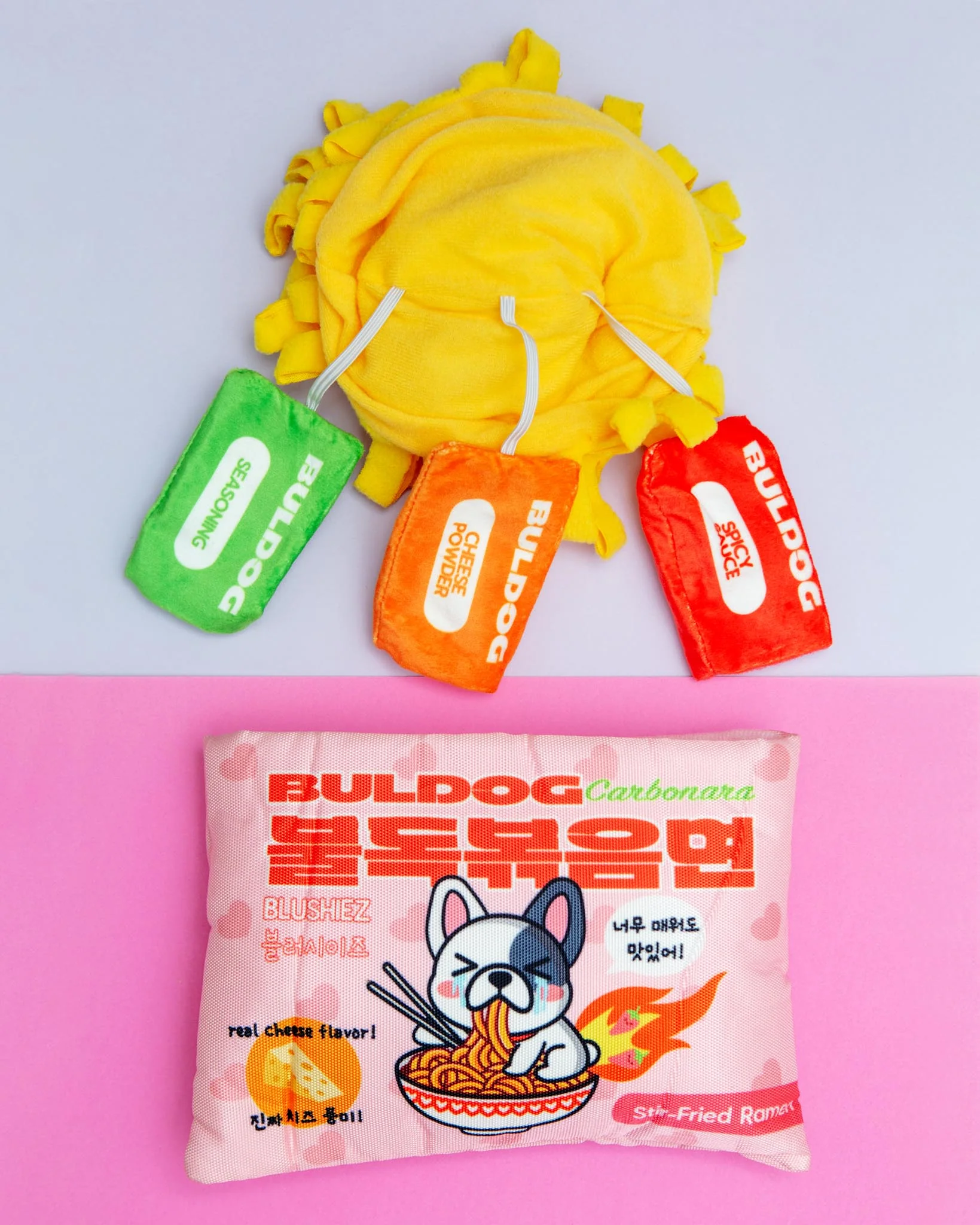 Bul-Dog Ramen Noodles Interactive Dog Toy - Image 3