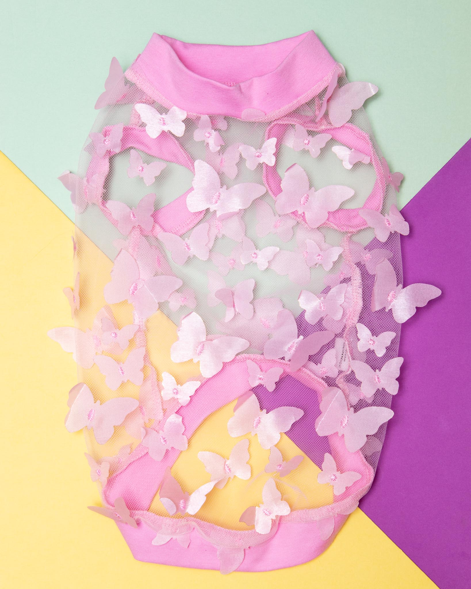 Butterfly Mesh Dog Shirt (Made in the USA) (FINAL SALE) - Image 3