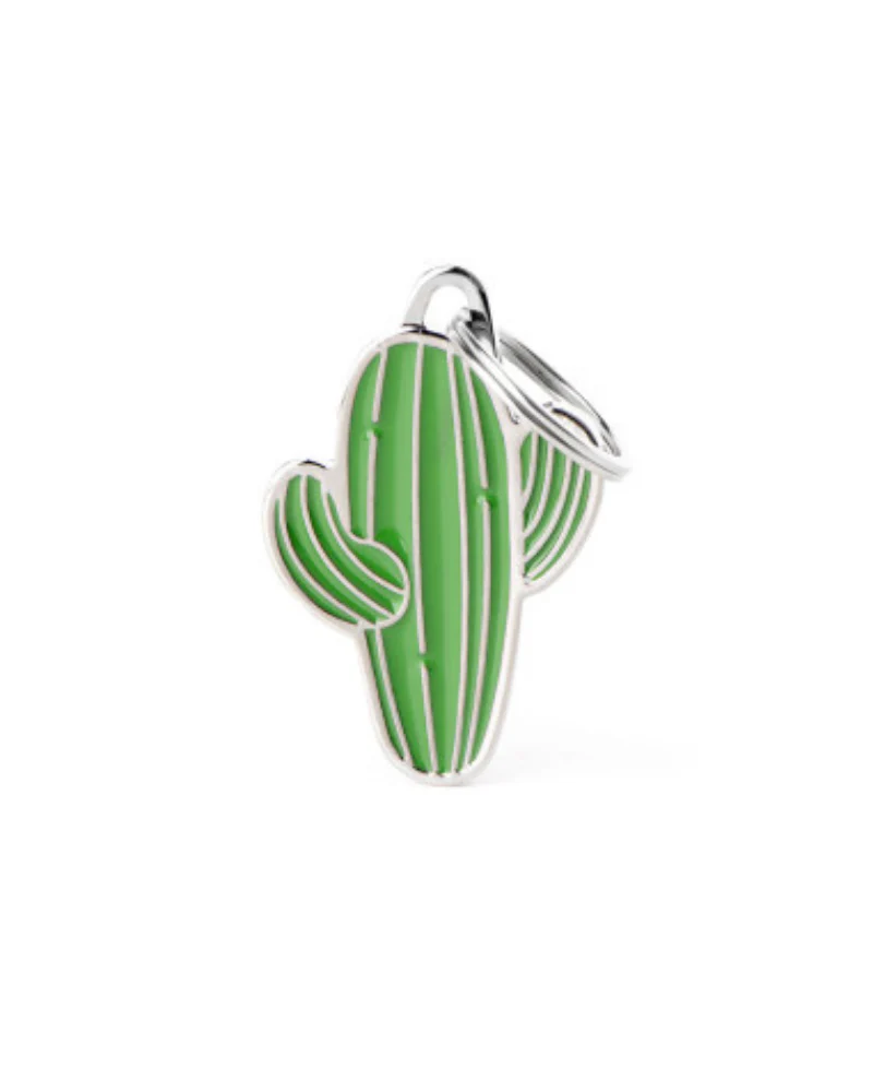 Cactus Dog Custom Pet ID Tag