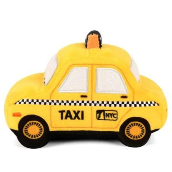 Canine Commute Taxi Plush Crinkle + Squeaky Dog Toy - Image 5
