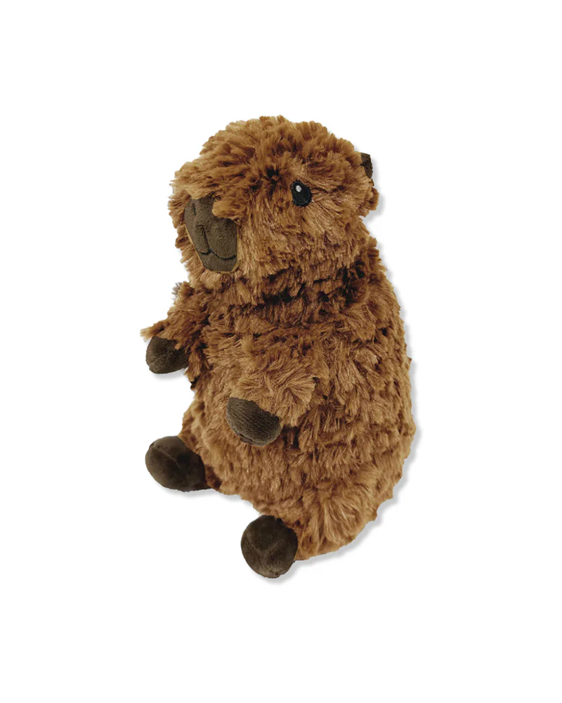 Capybara Squeaky Plush Dog Toy - Image 3