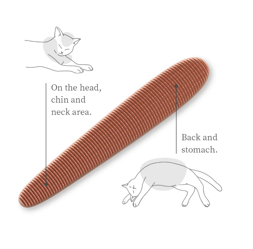 Japanese Cat Tongue Groomer Brush - Image 8