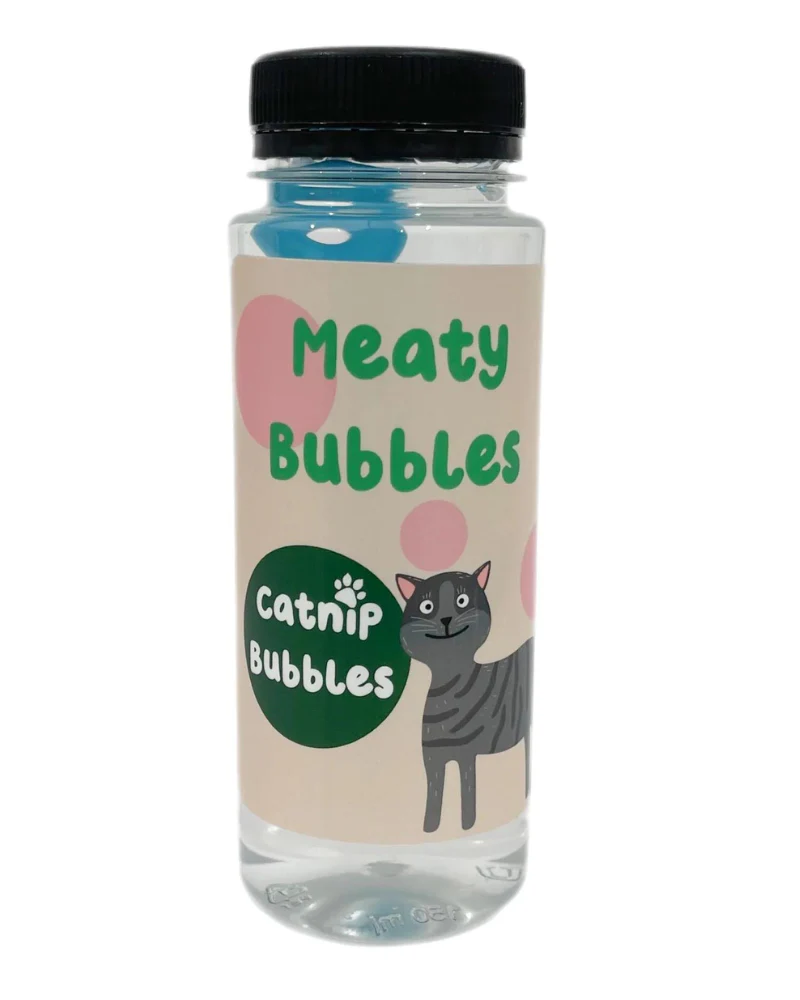 Catnip Flavored Cat Bubbles (Vegan Friendly, Gluten Free & Halal Safe) - Image 2