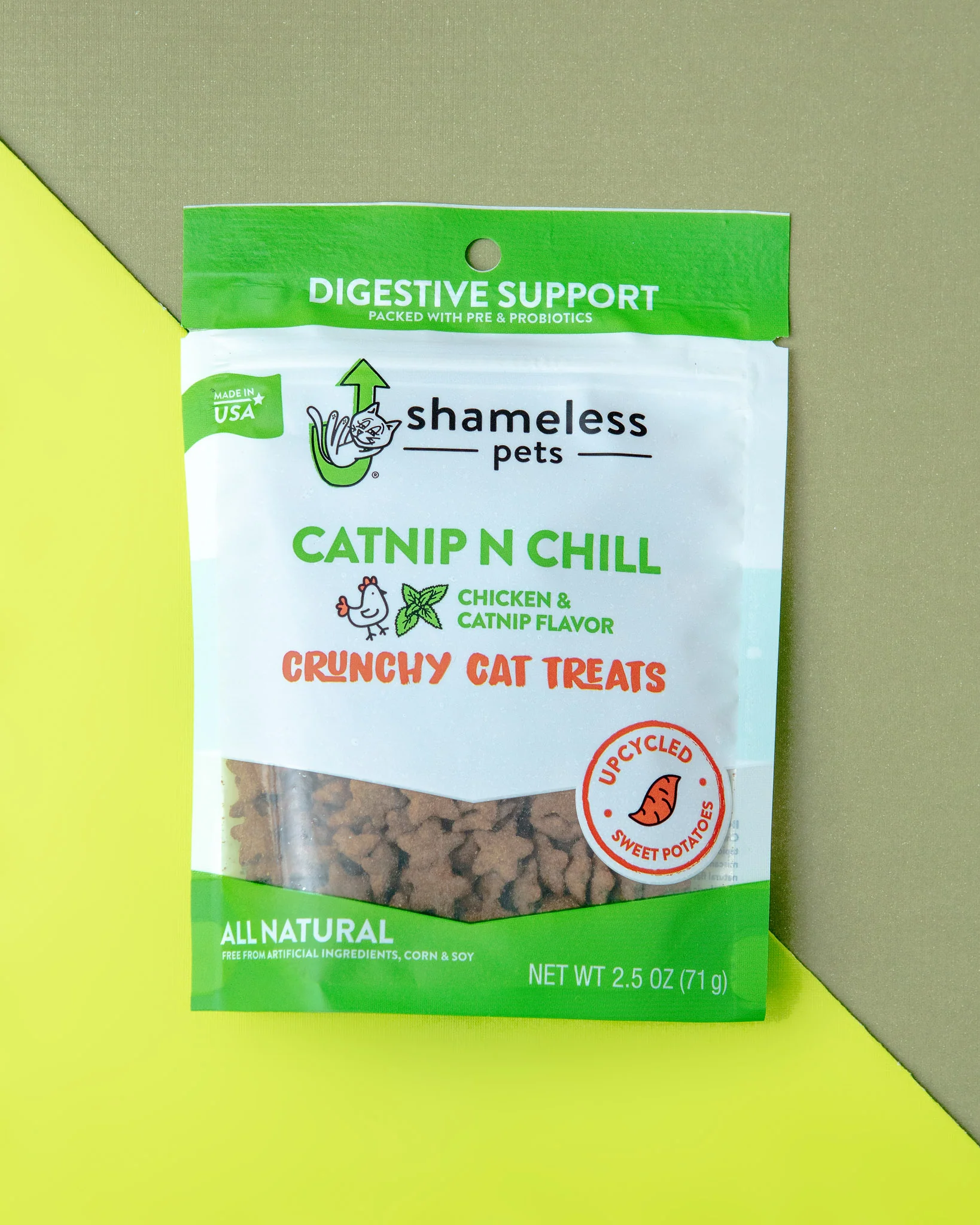 Catnip N Chill Crunchy Cat Treats