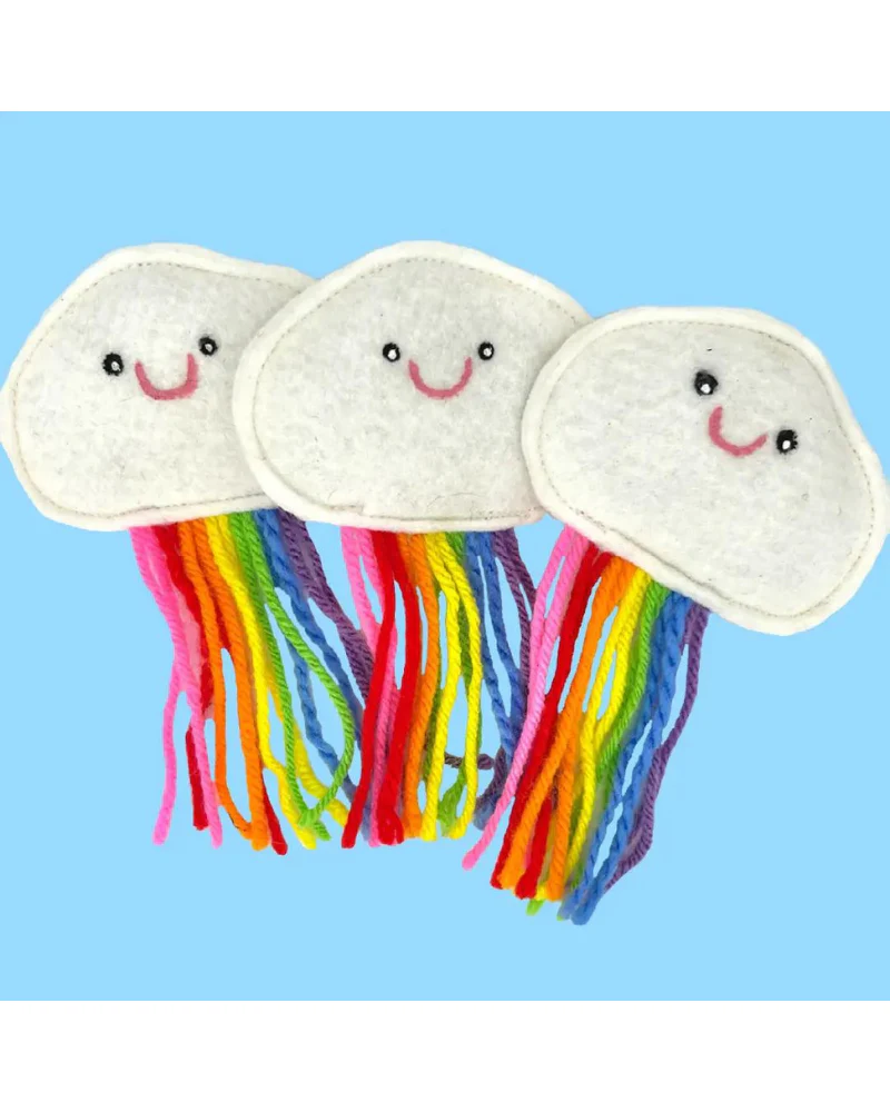 Catnip Rainbow Cloud Toy - Image 3