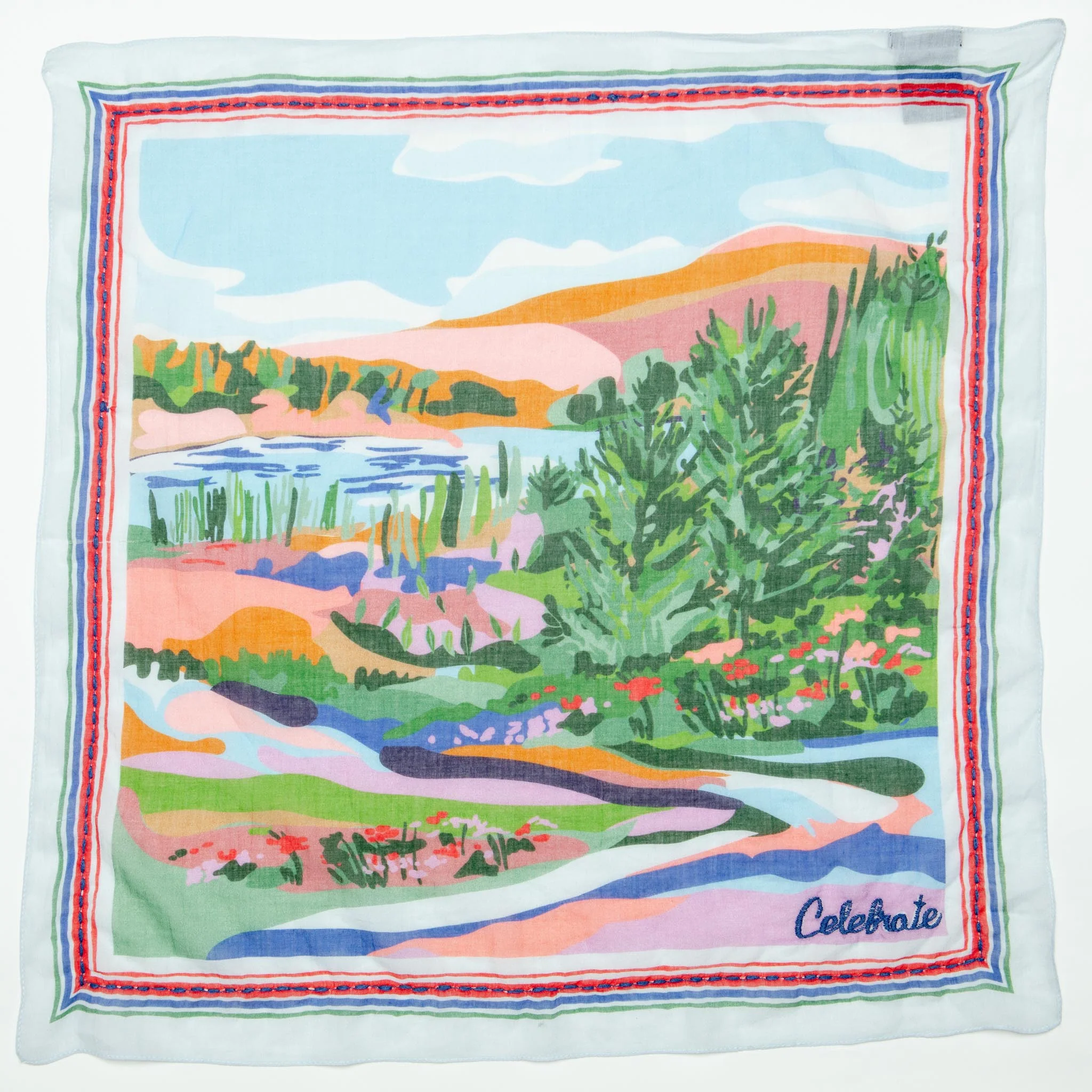 Celebrate! Embroidered Dog Bandana (FINAL SALE) - Image 3