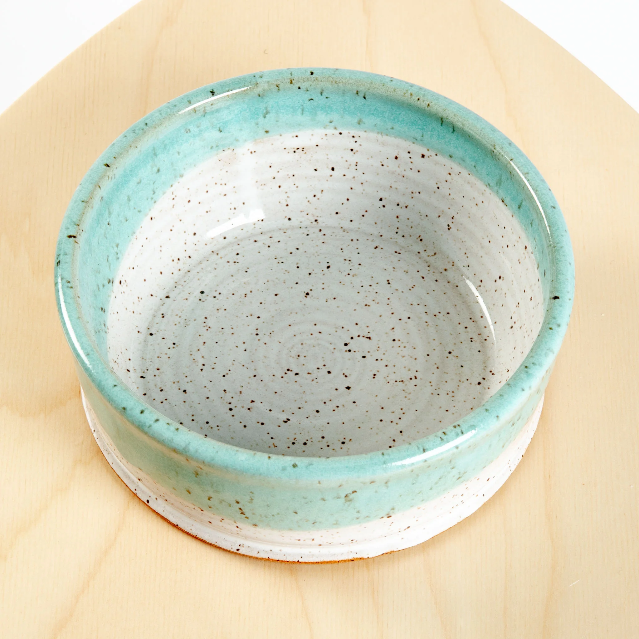 Ceramic Jade Dog Bowl (Made in the USA) (FINAL SALE) - Image 5