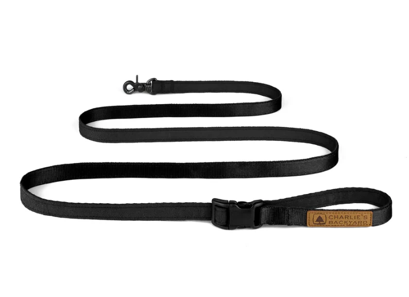 Adjustable Easy Dog Leash in Black - Image 6