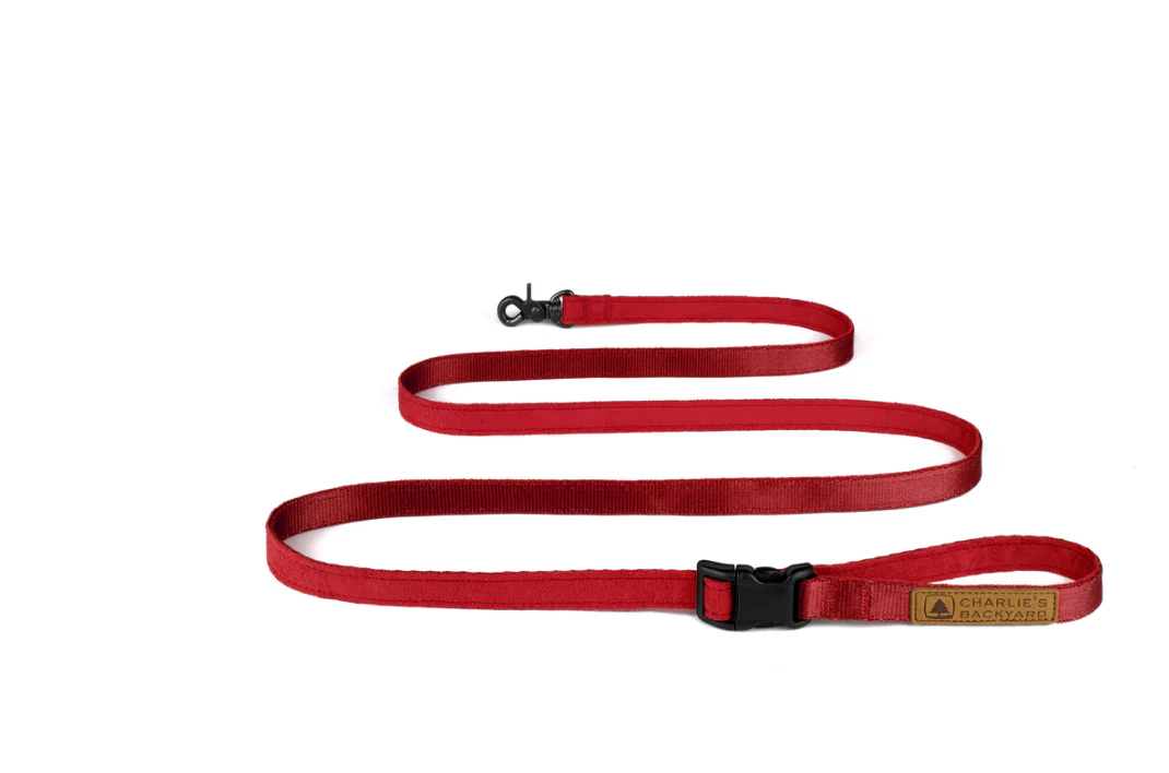 Adjustable Easy Dog Leash in Red - Image 6