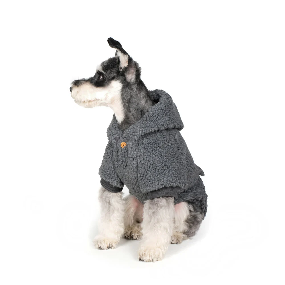 CHARLIE'S BACKYARD | Dickie Hoodie in Grey - Image 2