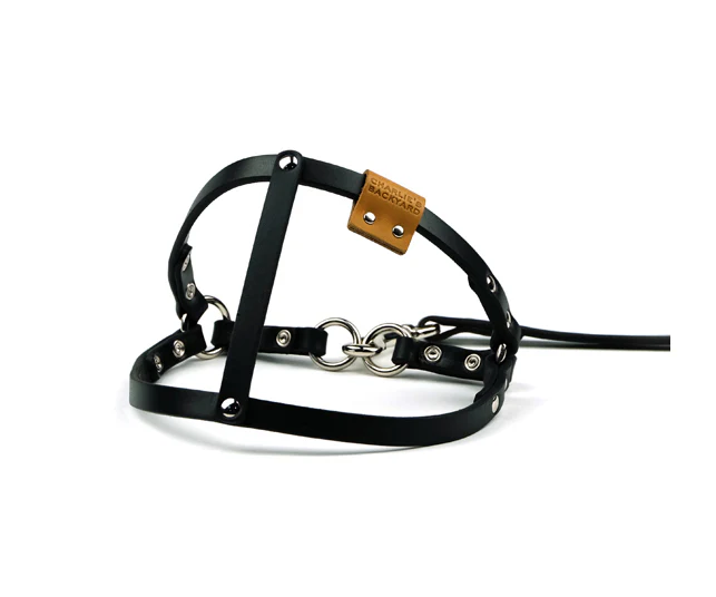 CHARLIE'S BACKYARD | Leather Harness in Black - Image 2