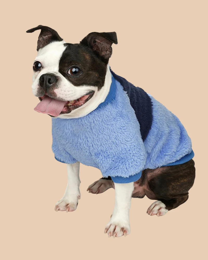 Willy Soft Fleece Pullover in Navy (FINAL SALE) - Image 2